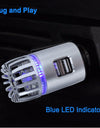2 in 1 Car Charger Air Purifier