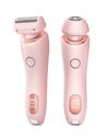 2 In 1 Hair Removal Epilator USB Rechargeable Trimmer Women Body Razor Face Leg Armpit Bikini Hand Pubic Shaver Hair Remover