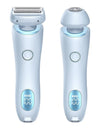 2 In 1 Hair Removal Epilator USB Rechargeable Trimmer Women Body Razor Face Leg Armpit Bikini Hand Pubic Shaver Hair Remover