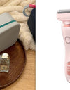 2 In 1 Hair Removal Epilator USB Rechargeable Trimmer Women Body Razor Face Leg Armpit Bikini Hand Pubic Shaver Hair Remover