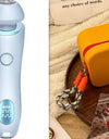2 In 1 Hair Removal Epilator USB Rechargeable Trimmer Women Body Razor Face Leg Armpit Bikini Hand Pubic Shaver Hair Remover