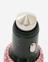2.4A Dual Port Car Mobile Phone Charger With One For Two Diamond-Inlaid Dual Usb Car Charger Travel Car Charging Head