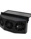 Car Fan Solar Window Sun Powered Car Auto Air Vent Cool Cooling System Radiator Fan Cooling Fan Energy Saving Car Styling Cooler