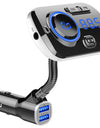 Car Mp3 Bluetooth Player Bc49Aq Bluetooth 5.0 Lossless Music Atmosphere Light Car Bluetooth Mp3