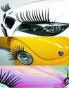 Headlight Eyelash Sticker Car Eyelashes Car False Eyelashes Car Sticker Electric Eye Sticker (2 Pack)