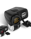 Motorcycle Car Mobile Phone Charger Waterproof With Switch